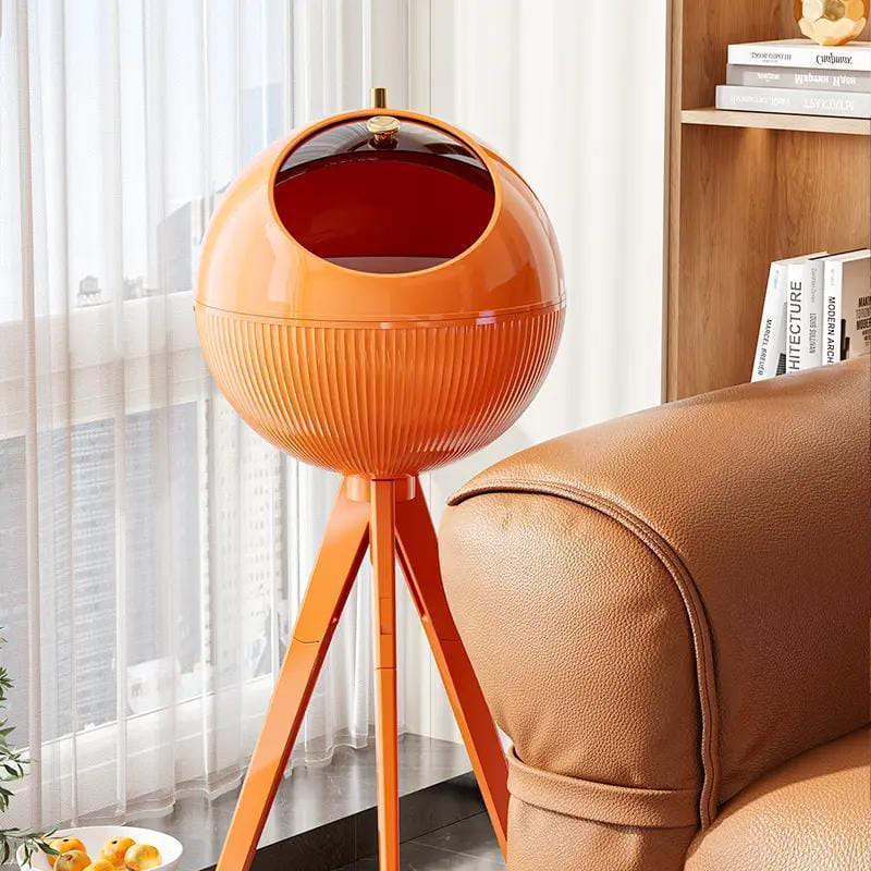 High Leg Nordic Tall Dust Bin – High-Leg Design, No-Bend Garbage Can for Home & Office