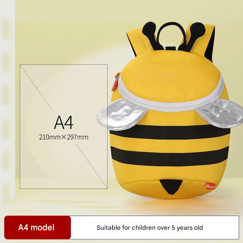 Kids Anti-Lost Backpack with Safety Rope – Dinosaur, Unicorn & Bee Design