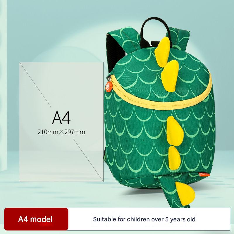 Kids Anti-Lost Backpack with Safety Rope – Dinosaur, Unicorn & Bee Design