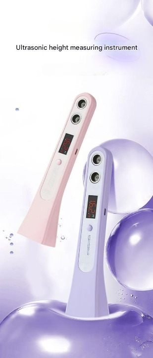 Smart Digital Height Measuring Device with LED Display for Kids & Adults – Rechargeable Ultrasonic Sensor