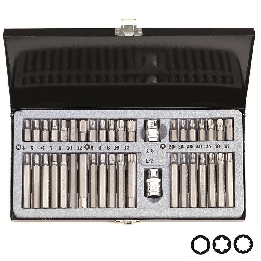 Force 40pc 10mm Bit Set (Code - 4401)