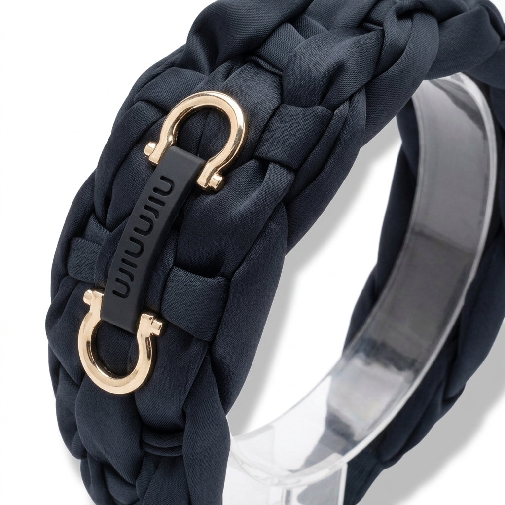 Midnight Muse Braided Headband