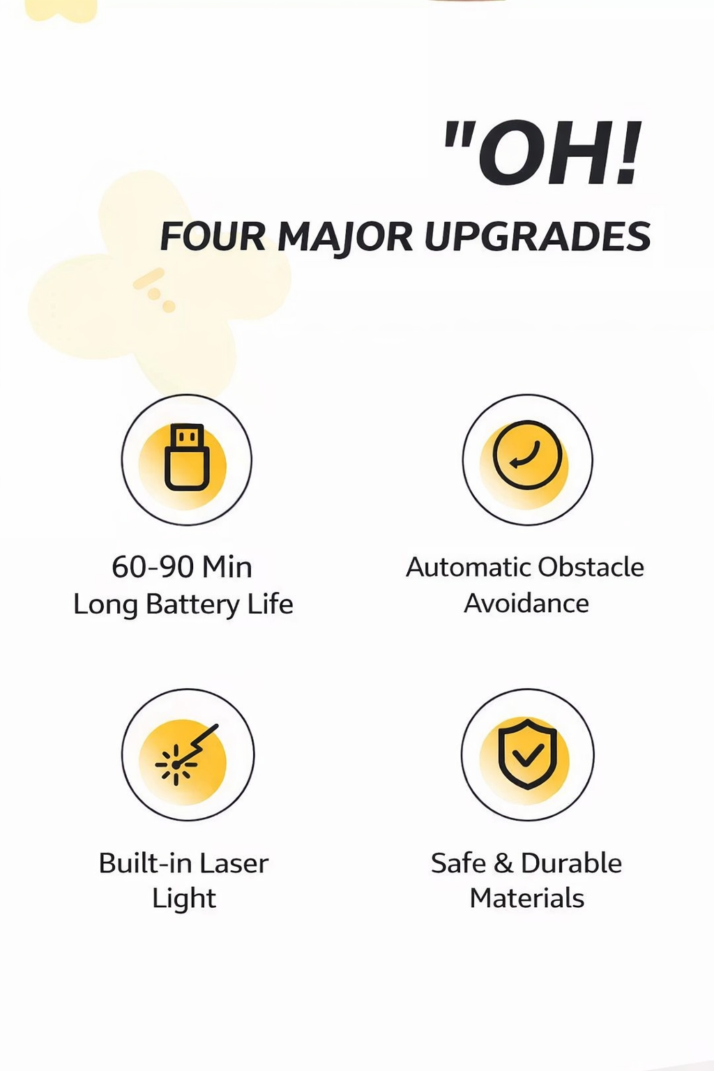 Smart Interactive Rolling Ball Toy for Cats & Dogs – USB Rechargeable, Self-Steering