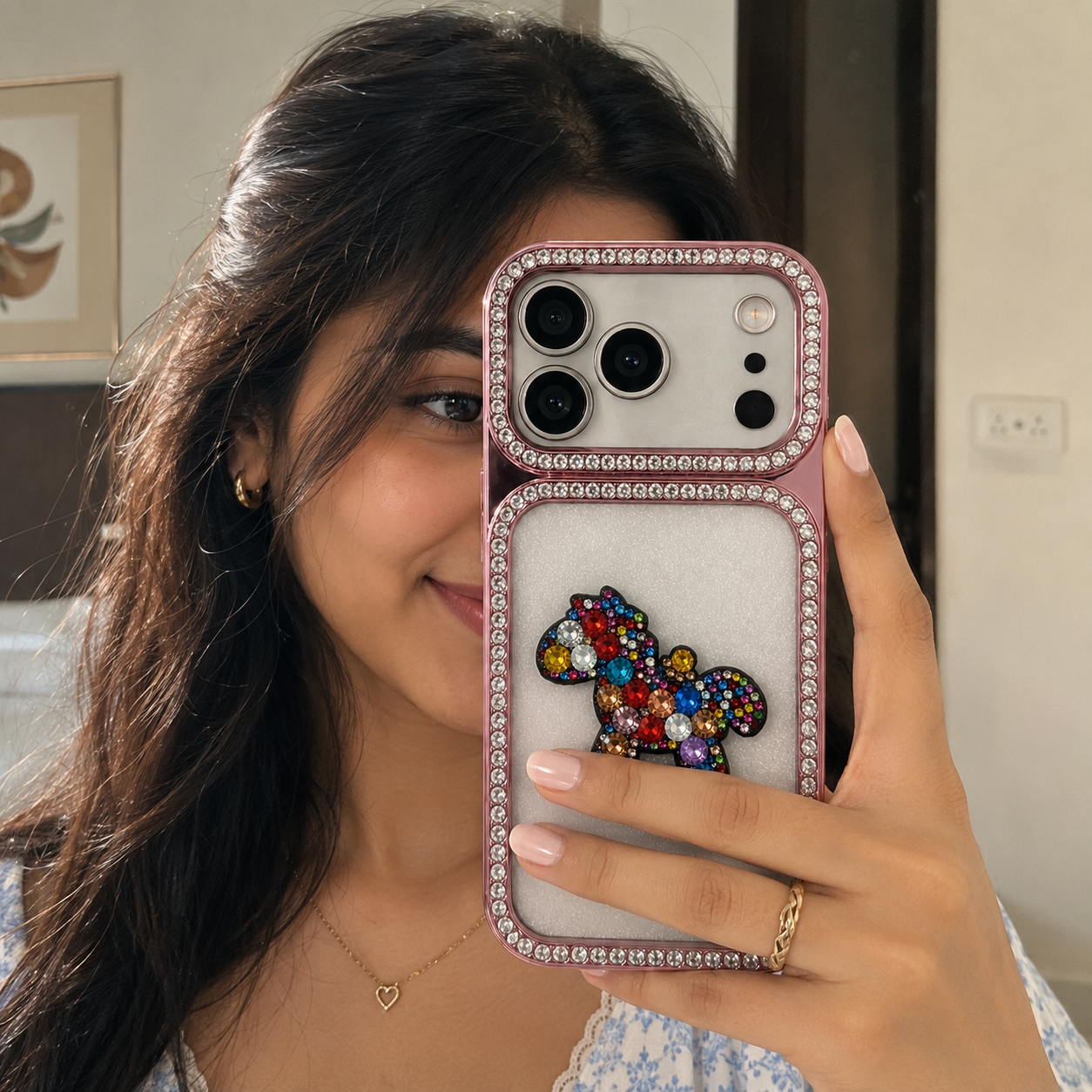 Celestia Crystal Pony Luxury Case For Iphone 17 Pro Max