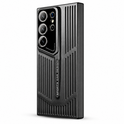 Samsung Galaxy S24 Ultra Sports Carbon Armor Case (Black)