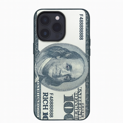 Dollar Bill Design iPhone Case – Compatible with iPhone | $100 Dollar Bill Design