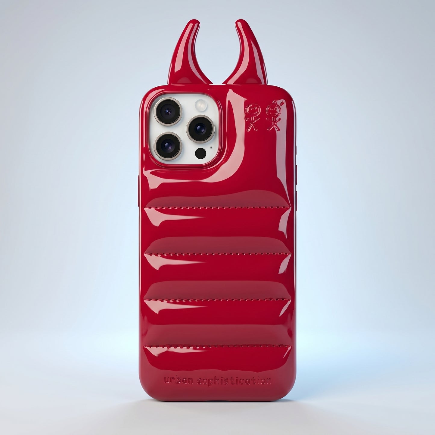 Luxury Devil Horn 3D Protective iPhone cover – Shockproof, Stylish & Unique Design
