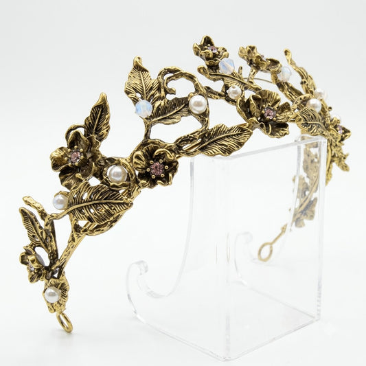 Golden Enchanted Crown Headband