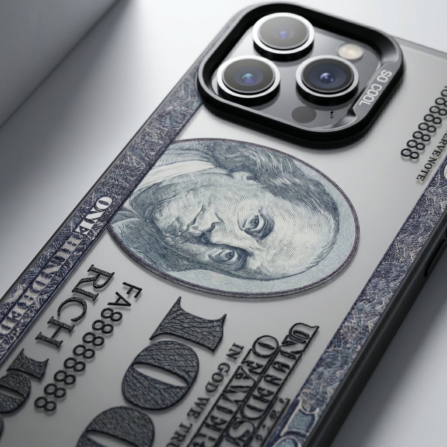 Dollar Bill Design iPhone Case – Compatible with iPhone | $100 Dollar Bill Design