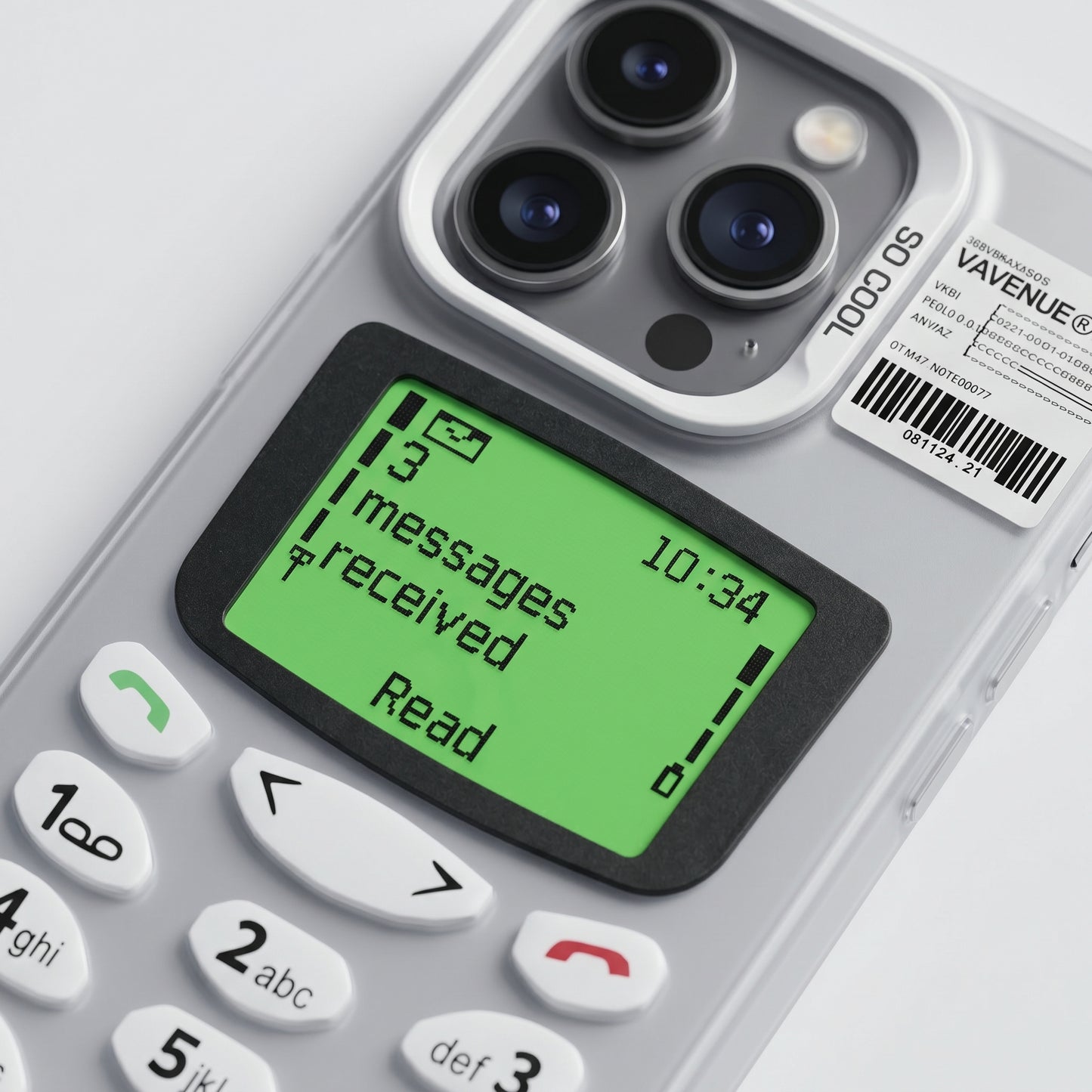 Retro Nokia Style Phone Case – Compatible with iPhone | shockproof and scratch-resistant