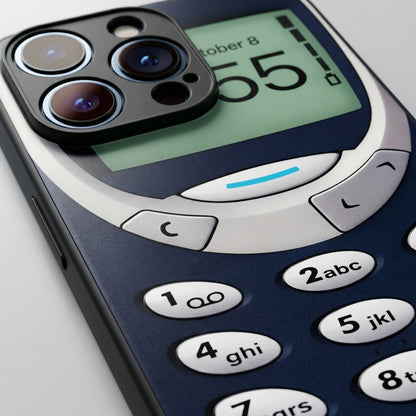 Retro Keypad Phone iPhone Case | Classic Mobile Design Cover for iPhone 14, 15, 16 Series
