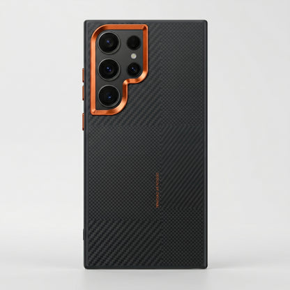 Carbon Luxe Armor Case for Samsung S Ultra