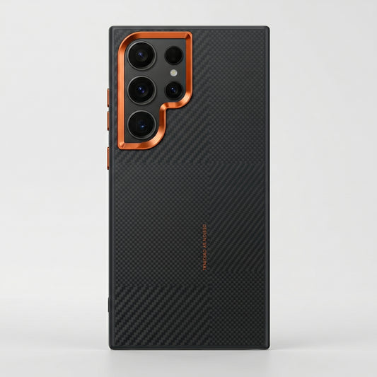 Carbon Luxe Armor Case for Samsung S Ultra