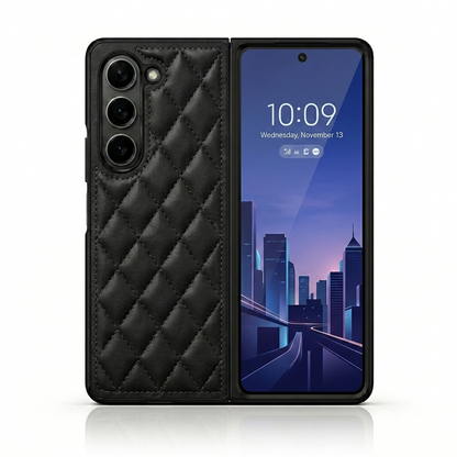 Luxury Quilted Leather Case