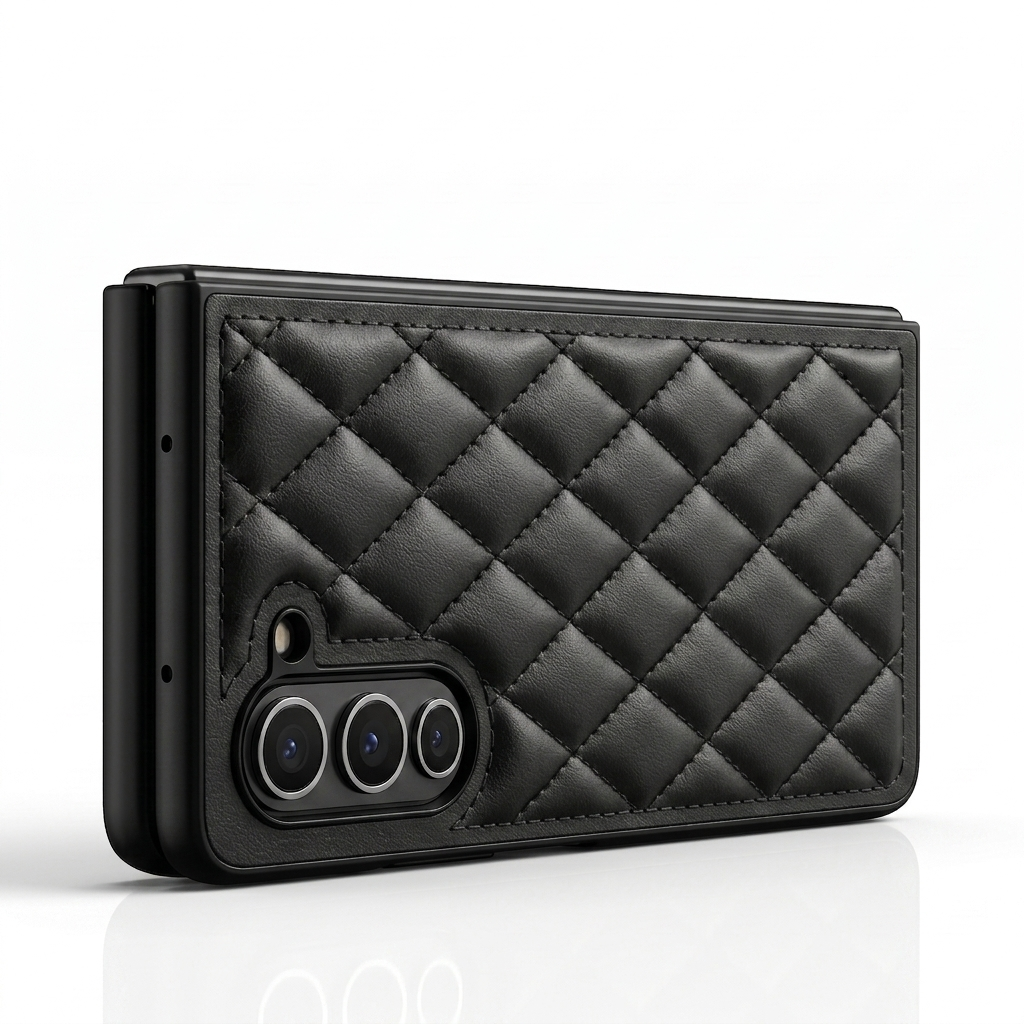 Luxury Quilted Leather Case