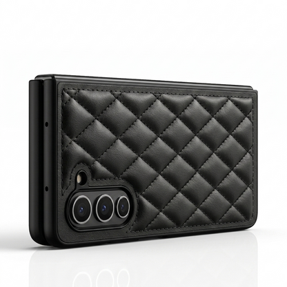 Luxury Quilted Leather Case