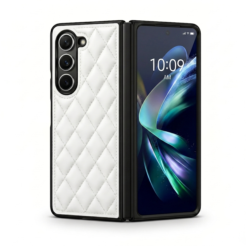 Luxury Quilted Leather Case