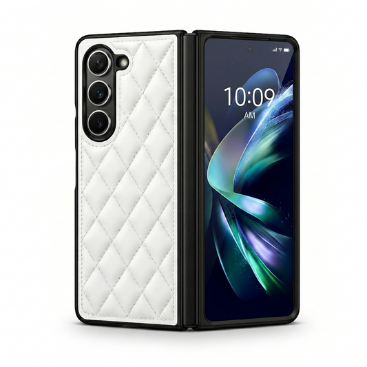 Luxury Quilted Leather Case