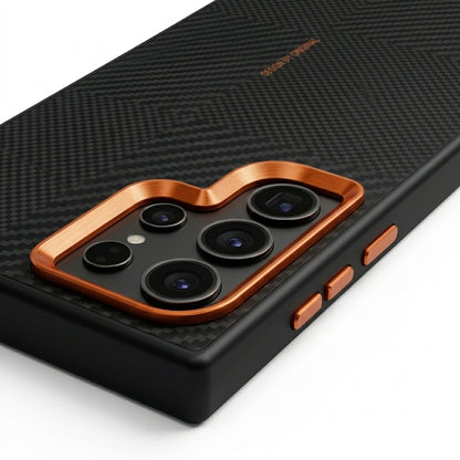 Carbon Luxe Armor Case for Samsung S Ultra
