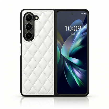 Luxury Quilted Leather Case