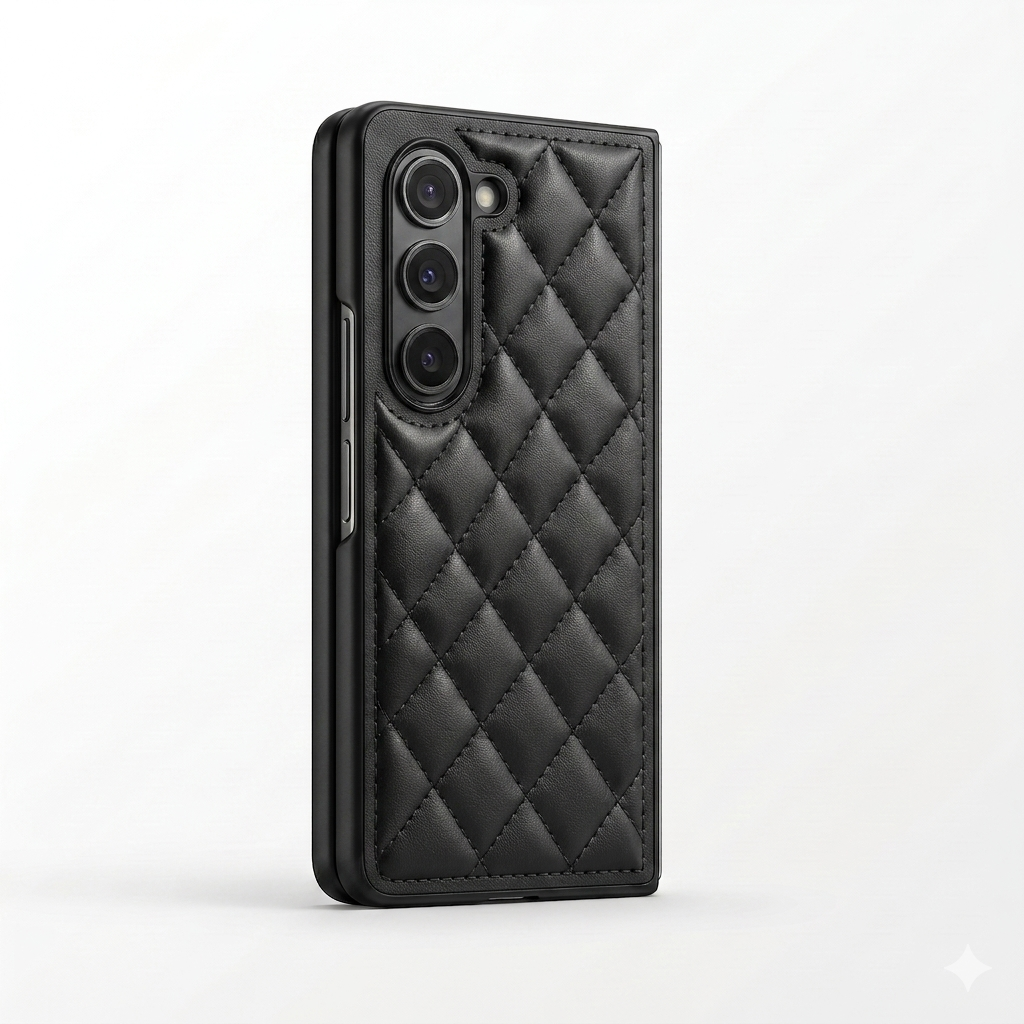 Luxury Quilted Leather Case