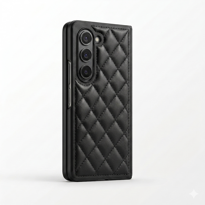 Luxury Quilted Leather Case