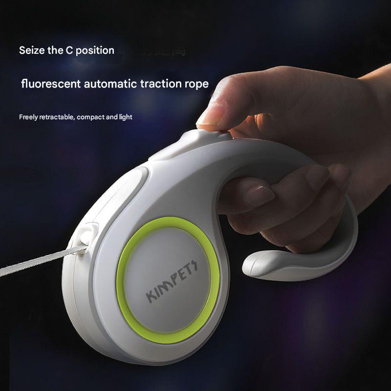 Retractable Dog Leash – 5M Durable Automatic Pet Lead with One-Touch Lock for Small & Medium Dogs and Cats