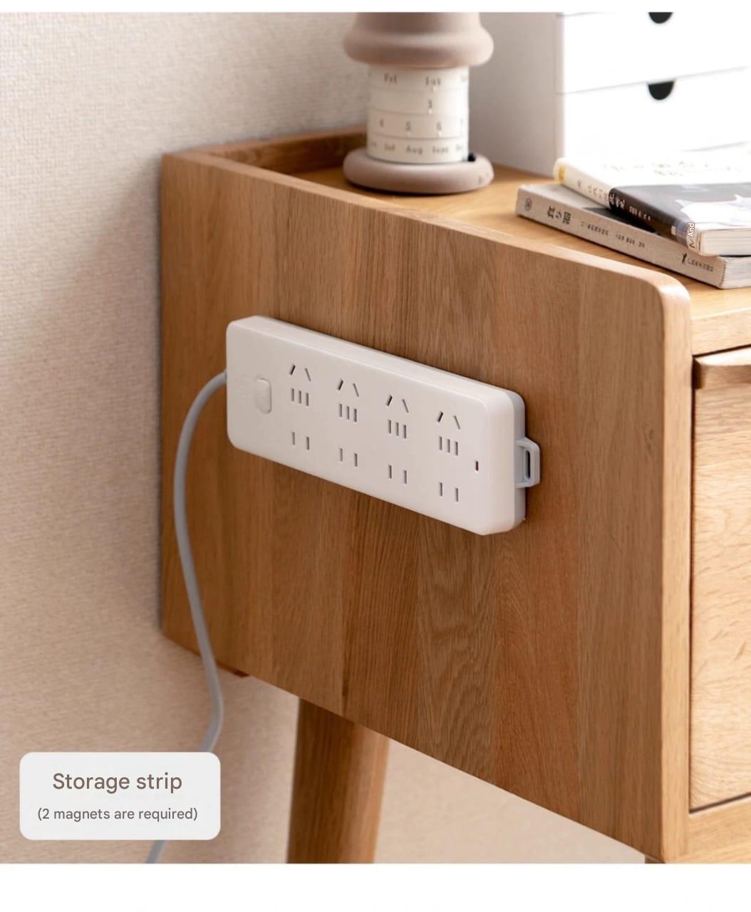 Magnetic Remote Control Holder – Wall Mount Organizer for Remotes, Routers & Power Strips | No-Drill Adhesive Storage Clip