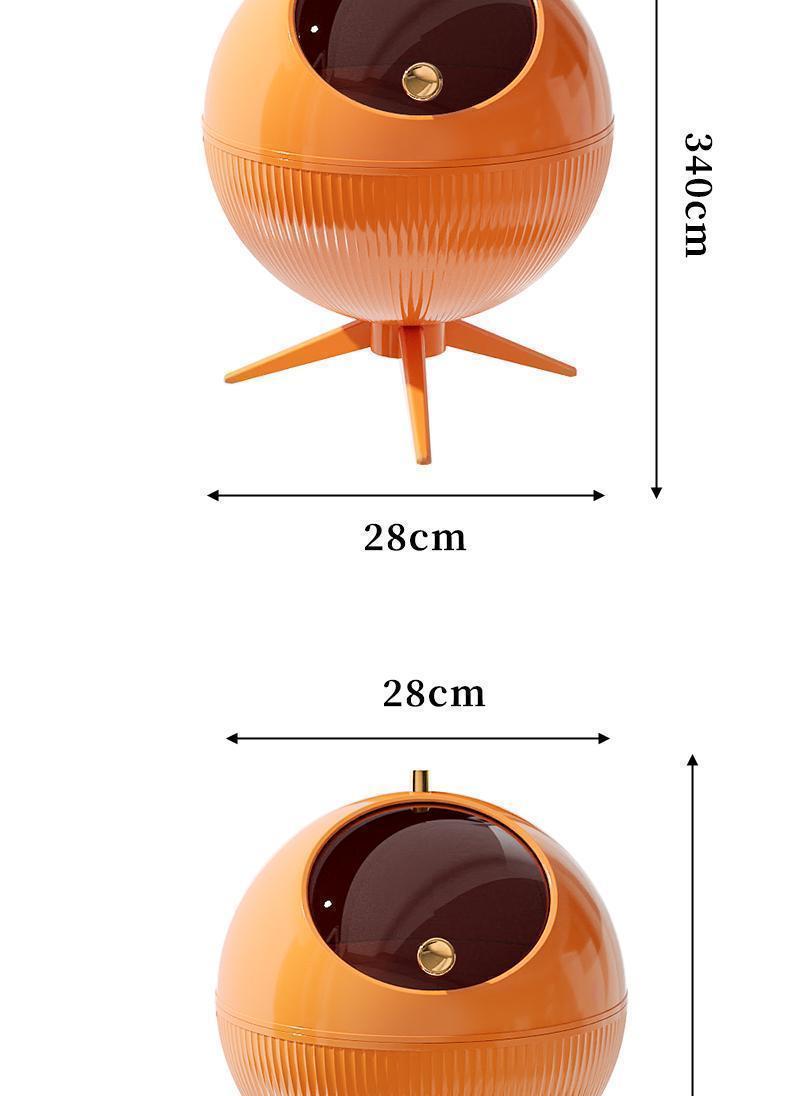 High Leg Nordic Tall Dust Bin – High-Leg Design, No-Bend Garbage Can for Home & Office