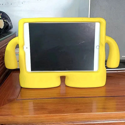 Kids Friendly Shockproof iPad Cover with Handle – Fits iPad 10th Gen, Air, Pro & Mini (Blue / Yellow / Green)