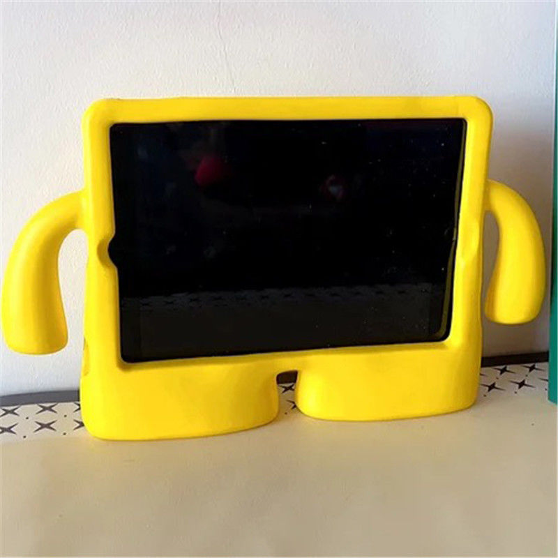 Kids Friendly Shockproof iPad Cover with Handle – Fits iPad 10th Gen, Air, Pro & Mini (Blue / Yellow / Green)