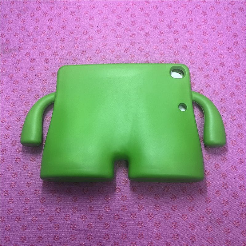Kids Friendly Shockproof iPad Cover with Handle – Fits iPad 10th Gen, Air, Pro & Mini (Blue / Yellow / Green)