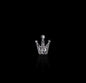 Royal Crown Brooch Pin – Luxury Crystal Lapel Pin (Pointed Crown)