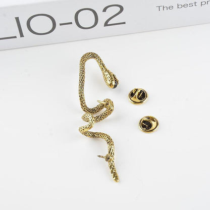 gold-metal-snake-brooch-pin