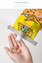 Food Bag Sealing Clip with Pour Spout (Pack of 4) – Airtight Kitchen Storage Clips, White