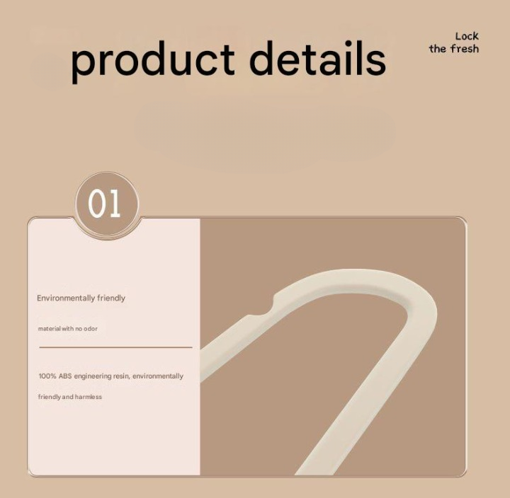 Thickened Non-Slip Clothes Hangers – Durable Anti-Slip Flocked Hangers (Pack of 10)