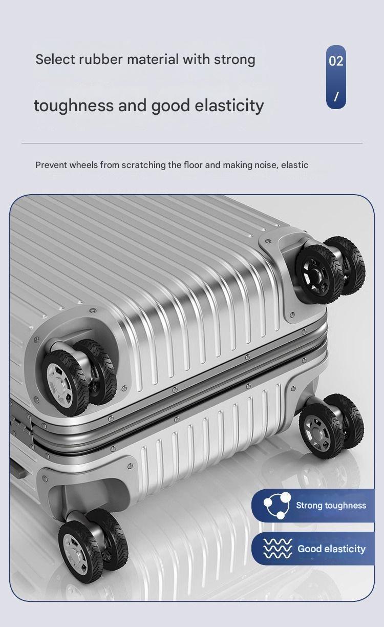 Suitcase Luggage Wheel Covers- Anti-Slip, Shockproof & Wear-Resistant Replacement Protectors