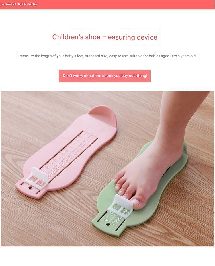 Children Foot Measuring Tool | Baby Shoe Size Measurement Device – India Dealz