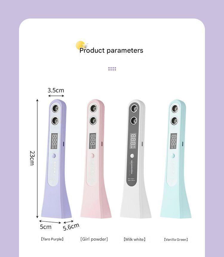 Smart Digital Height Measuring Device with LED Display for Kids & Adults – Rechargeable Ultrasonic Sensor