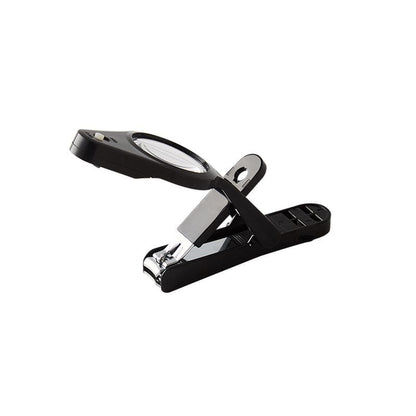 LED Nail Clippers with Magnifying Glass – Anti-Splash Nail Cutter for Kids, Elderly & Adults | Precision Manicure Tool