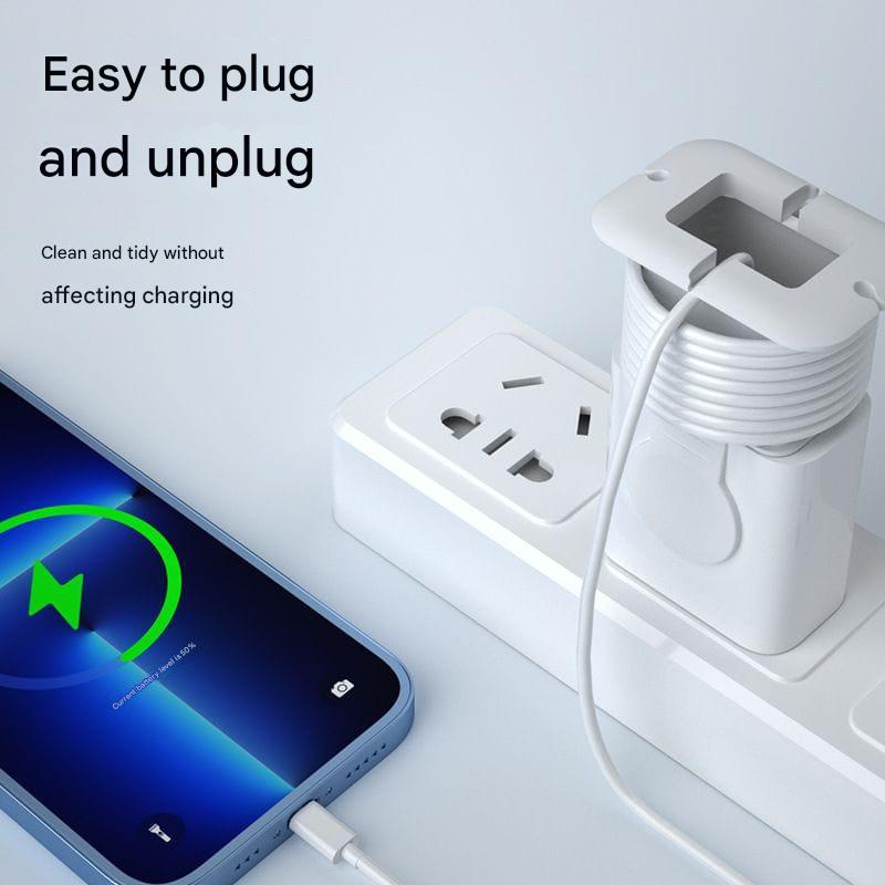 Charger Protector Case | Universal Silicone Charging Cable Organizer |