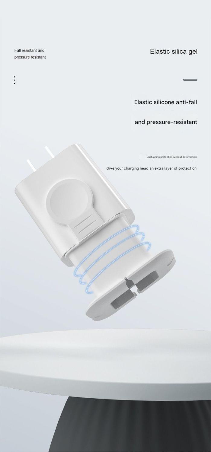 Charger Protector Case | Universal Silicone Charging Cable Organizer |