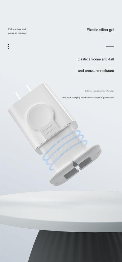 Charger Protector Case | Universal Silicone Charging Cable Organizer |