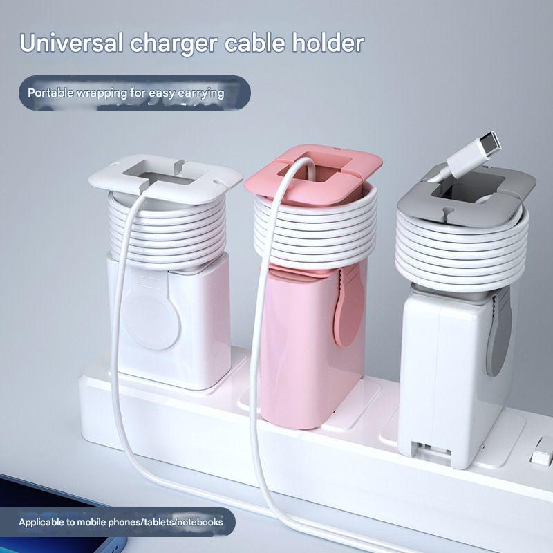 Charger Protector Case | Universal Silicone Charging Cable Organizer |