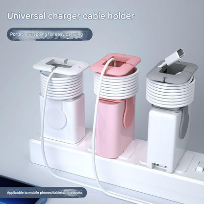 Charger Protector Case | Universal Silicone Charging Cable Organizer |