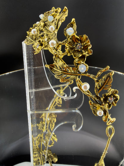 Golden Enchanted Crown Headband