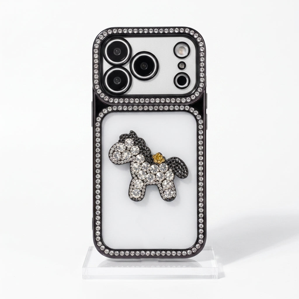 Celestia Crystal Pony Luxury Case For Iphone 17 Pro Max