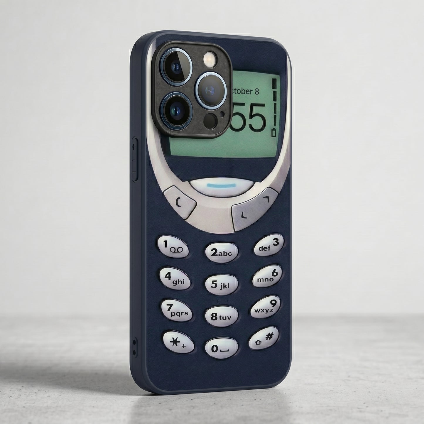 Retro Keypad Phone iPhone Case | Classic Mobile Design Cover for iPhone 14, 15, 16 Series