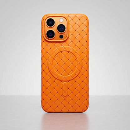 MagSafe Woven Grip Case – Anti-Fingerprint, Slim & Shockproof