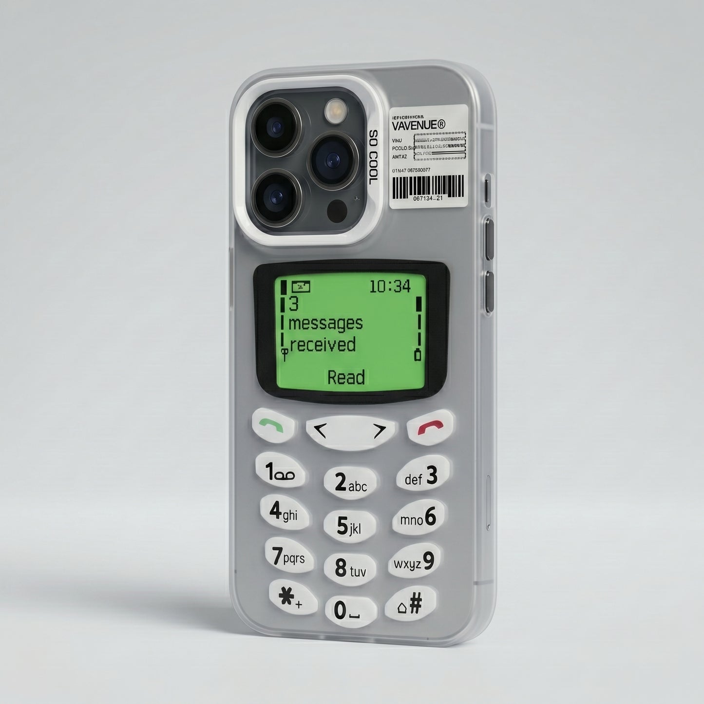 Retro Nokia Style Phone Case – Compatible with iPhone | shockproof and scratch-resistant